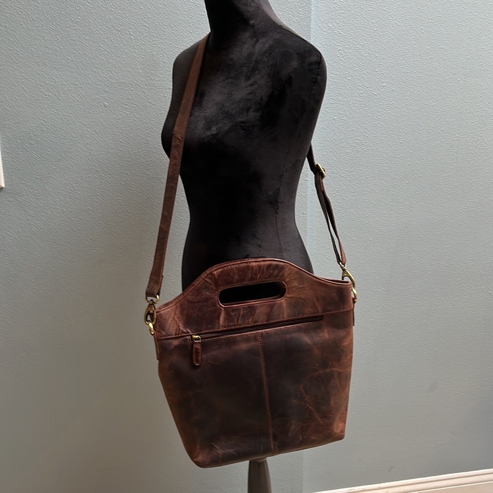 Leaderachi Premium Leather Rustic Handbag